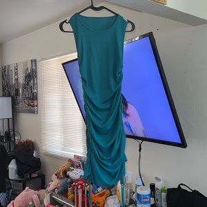 Turquoise dress